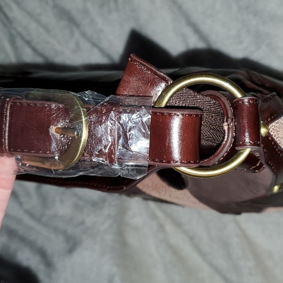 NWT Original by Sharif 1827 Horse Design Shoulder Bag Purse - Picture 10 of 14